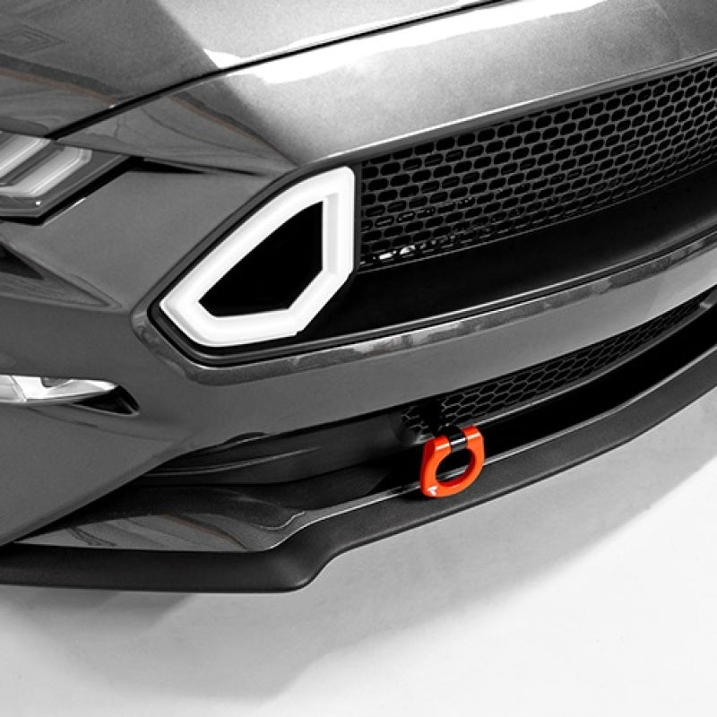 Raceseng 2015+ Ford Mustang Tug Tow Hook (Front) - Red