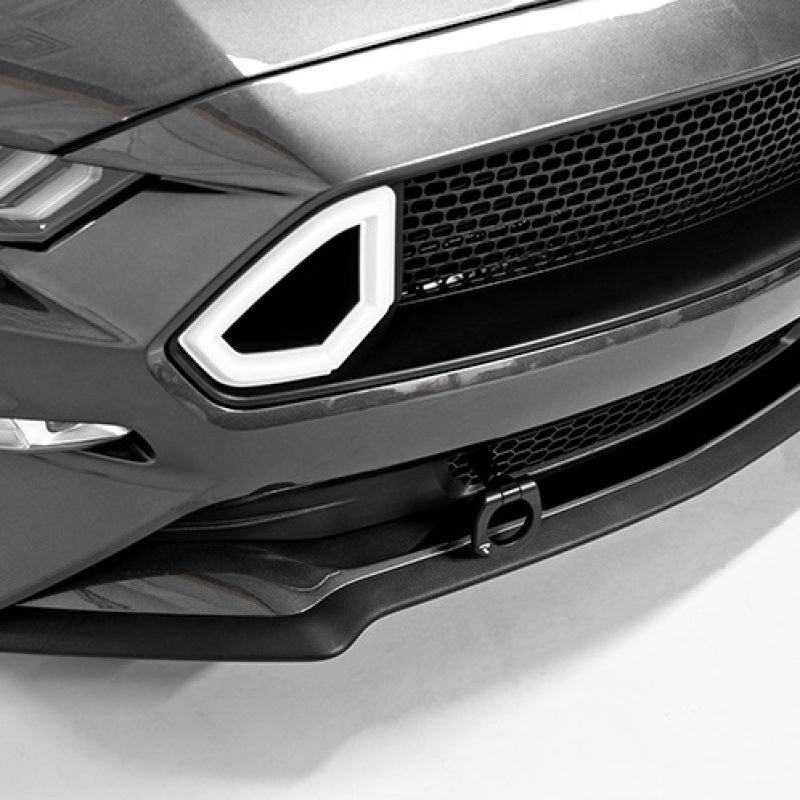 Raceseng 2015+ Ford Mustang Tug Tow Hook (Front) - Black