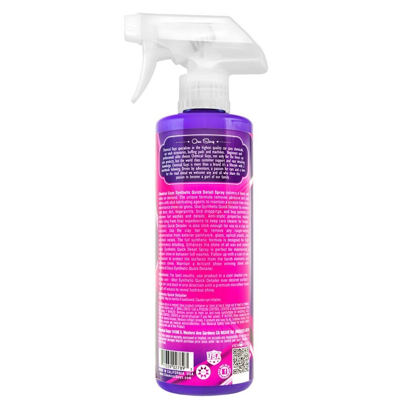 Chemical Guys Extreme Slick Synthetic Quick Detailer - 16oz - Case of 6