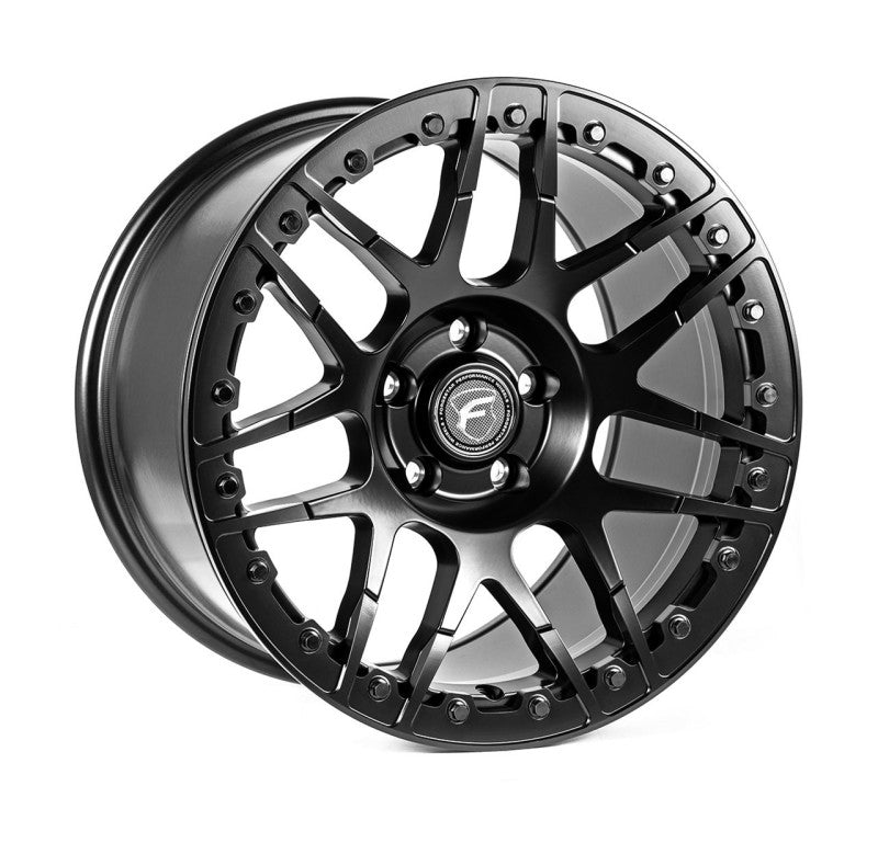 Forgestar F282 17X10 F14 Beadlock 5X120 ET45 BS7.3 Satin Black 78.1