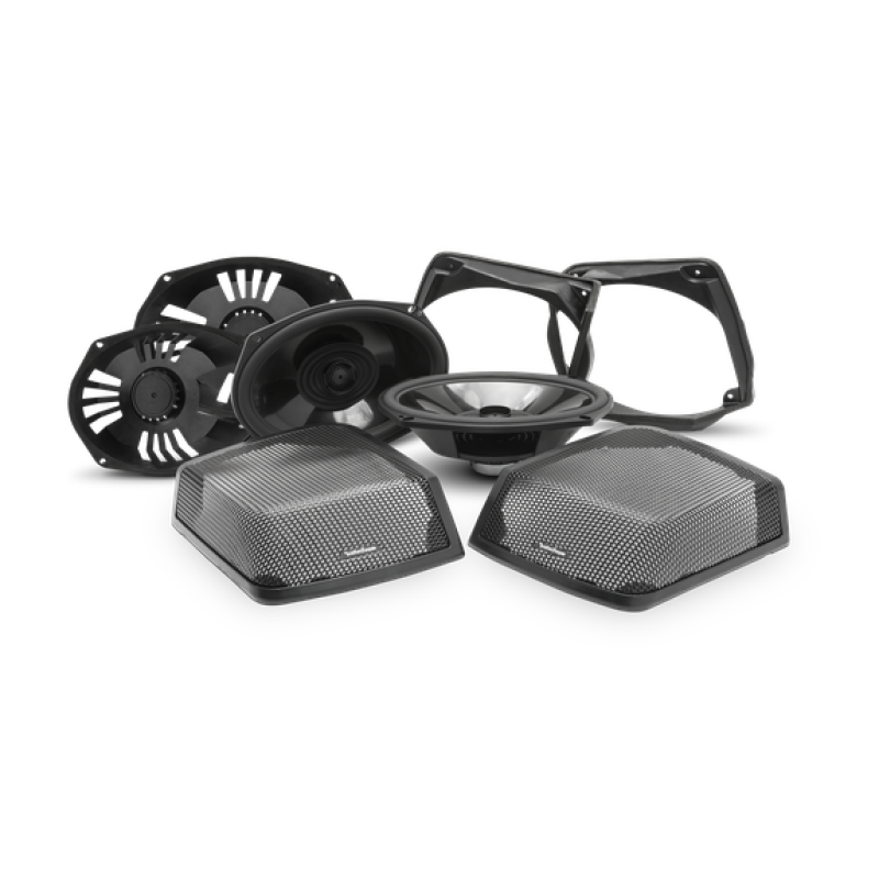 Rockford Fosgate 98-13+ Saddlebag Audio Kit