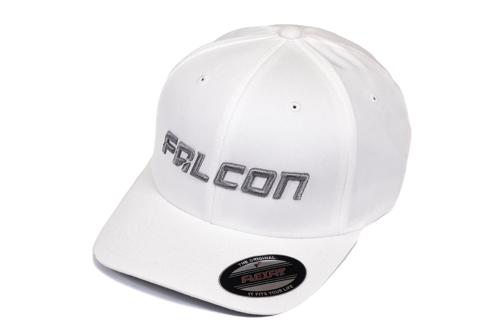 Curved Visor Hat – White/Silver – Sm/Md