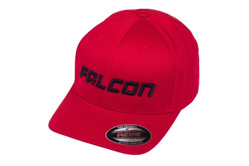 Curved Visor Hat – Red/Black – Lg/XL