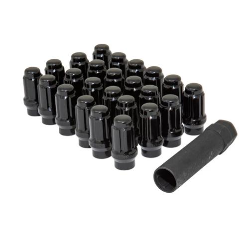 6LUG 12-1.25 ET SPLINE WIK PASS BLK