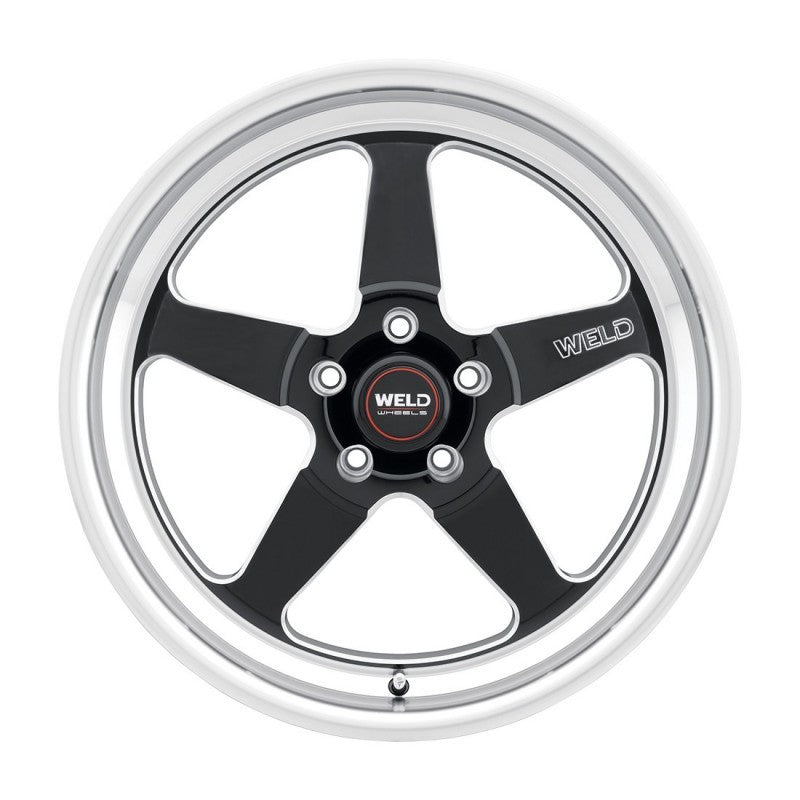 Weld 18x5 Ventura Drag 5x120.65 ET-10 BS2.60 Gloss BLK MIL DIA 78.1
