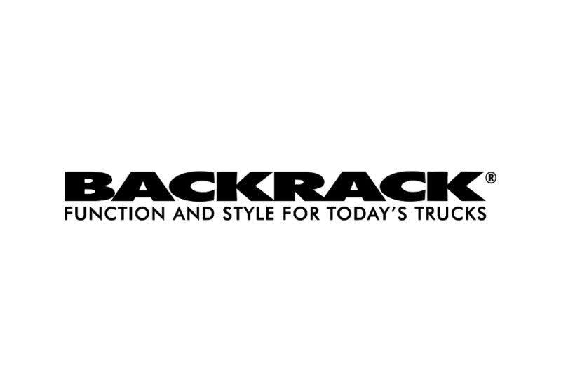 BackRack 20-22 Chevrolet/GMC Silverado/Sierra 2500/3500HD Low Profile Drill Hardware Kit - White