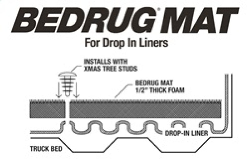 BedRug 15-16 GM Colorado/Canyon 5ft Bed Drop In 6ft Bed Mat