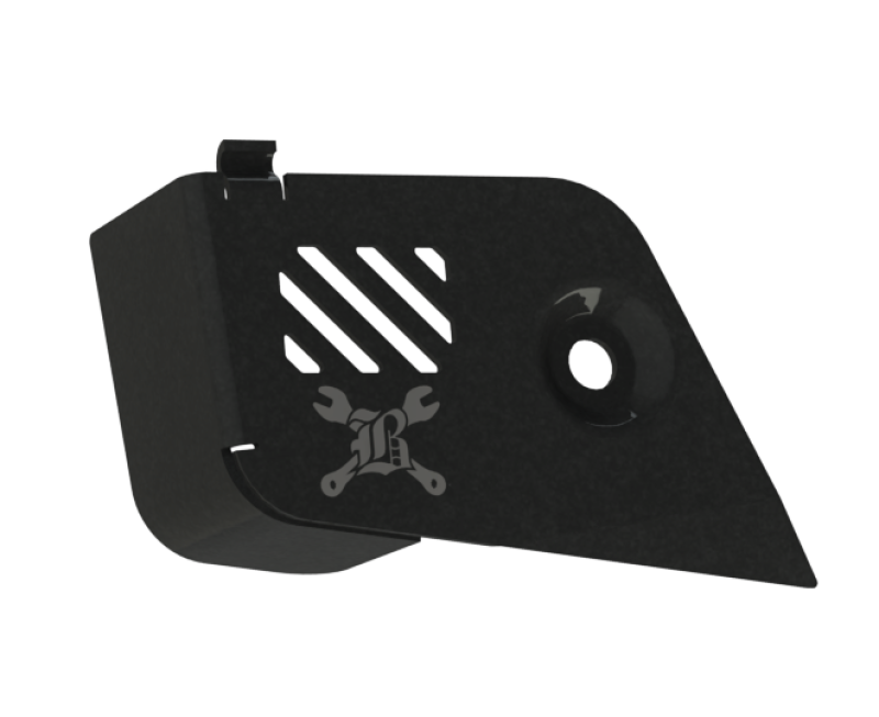 Burly Brand Slash Cut Rear Brake Resevoir Cover