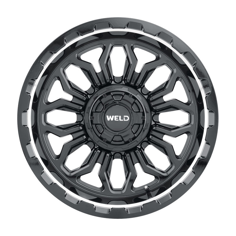 Weld W139 20X9 Flare 6X135 6X139.7 ET00 BS5.00 Gloss Black MIL 106.1