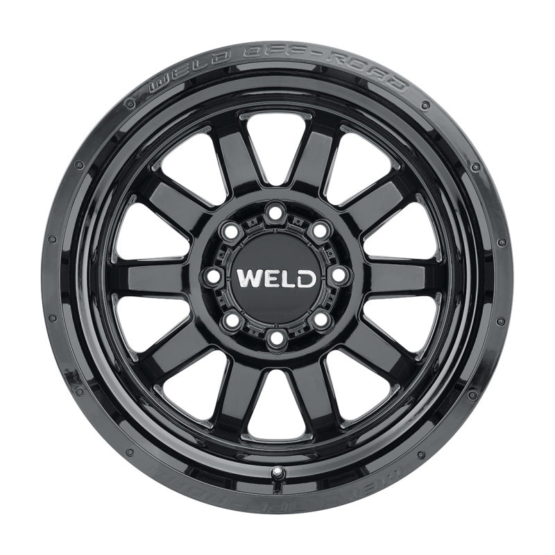 Weld W168 20X9 Stealth 8X165.1 ET00 BS5.00 Gloss Black 125.1
